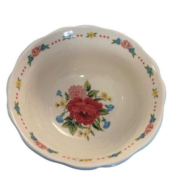 The Pioneer Woman Sweet Rose 10 pc. Dinnerware Set Floral Romantic Cottagecore - Picture 4 of 6